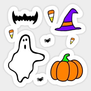 Halloween Set Sticker